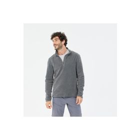 Decathlon Quechua MH100 Gri Erkek Outdoor Polar