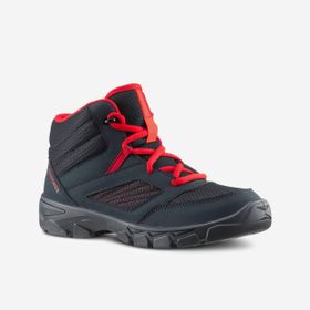 Decathlon Quechua MH100 Koyu Gri Erkek Çocuk Outdoor Bot