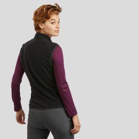 Decathlon Quechua MH120 Siyah Kadın Outdoor Polar Yelek