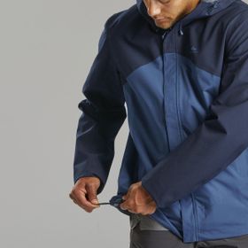 Decathlon Quechua MH150 Mavi Lacivert Erkek Outdoor Yağmurluk