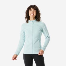 Decathlon Quechua MH500 Açık Yeşil Kadın Outdoor Polar Mont