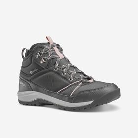Decathlon Quechua NH100 Mid Gri WP Su Geçirmez Kadın Outdoor Bot