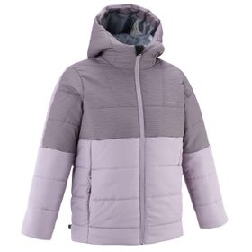 Decathlon Quechua NH100 Mor Çocuk Outdoor Şişme Mont