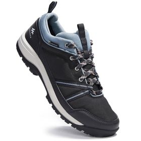 Decathlon Quechua NH150 Gri Kadın Protect Doğada Yürüyüş Ayakkabısı