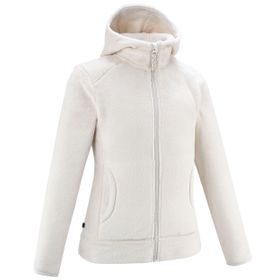 Decathlon Quechua NH500 Bej Çocuk Outdoor Polar Mont