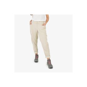 Decathlon Quechua NH500 Bej Keten Kadın Outdoor Pantolon