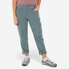 Decathlon Quechua NH500 Outdoor Keten Haki Kadın Pantolon