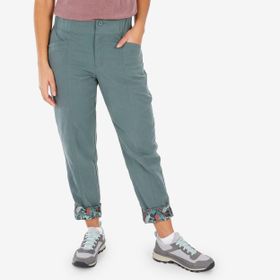 Decathlon Quechua NH500 Outdoor Keten Haki Kadın Pantolon