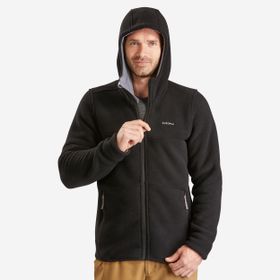 Decathlon Quechua NH500 Siyah Sıcak Tutan Erkek Outdoor Polar Mont