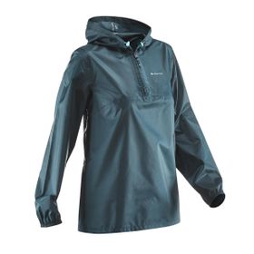 Decathlon Quechua Raincut Mavi Kadın Outdoor Yağmurluk