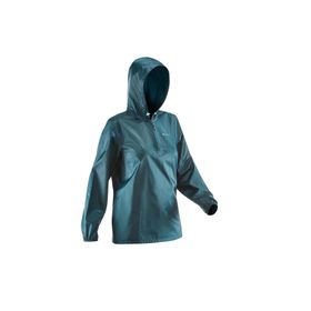 Decathlon Quechua Raincut Mavi Kadın Outdoor Yağmurluk