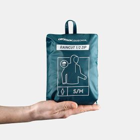 Decathlon Quechua Raincut Mavi Kadın Outdoor Yağmurluk