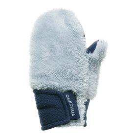 Decathlon Quechua SH100 Gri Çocuk Polar Eldiven