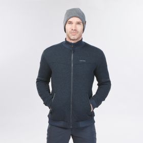 Decathlon Quechua SH100 Lacivert Sıcak Tutan Outdoor Erkek Polar Mont