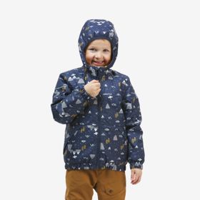 Decathlon Quechua SH100 Mor Kız Çocuk Su Geçirmez Kışlık Mont