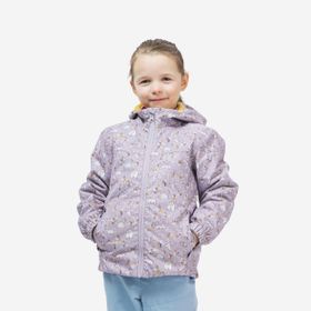 Decathlon Quechua SH100 Mor Kız Çocuk Su Geçirmez Kışlık Mont