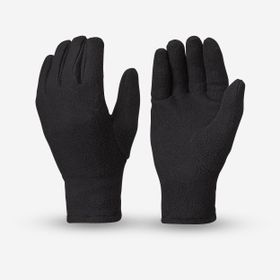 Decathlon Quechua SH100 Siyah Çocuk Polar Outdoor Eldiven