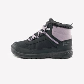 Decathlon Quechua SH100 Su Geçirmez Pembe Cırt Cırtlı Outdoor Unisex Çocuk Kar Botu