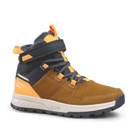 Decathlon Quechua Sh100 Warm Deri Çocuk Cırt Cırtlı Kar Botu