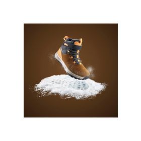 Decathlon Quechua Sh100 Warm Deri Çocuk Cırt Cırtlı Kar Botu