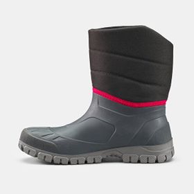 Decathlon Quechua SH100 X-Warm Gri Siyah Erkek Kar Botu