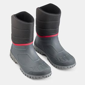Decathlon Quechua SH100 X-Warm Gri Siyah Erkek Kar Botu