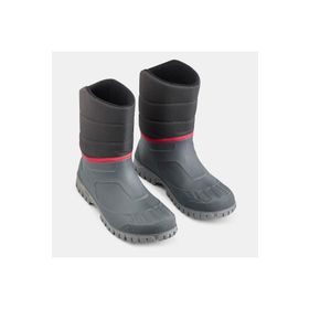 Decathlon Quechua SH100 X-Warm Gri Siyah Erkek Kar Botu