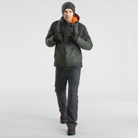 Decathlon Quechua SH100 X-Warm Siyah Erkek Karda Yürüyüş Montu