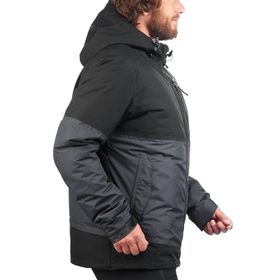 Decathlon Quechua SH100 X-Warm Siyah Erkek Karda Yürüyüş Montu