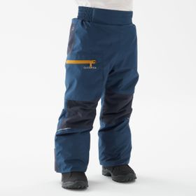 Decathlon Quechua SH500 Mountain Mavi Sıcak Tutan ve Su Geçirmez Çocuk Outdoor Pantolon