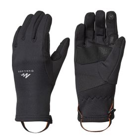 Decathlon Quechua SH500 Mountain Siyah Dokunmatik İç Çocuk Outdoor Eldiven