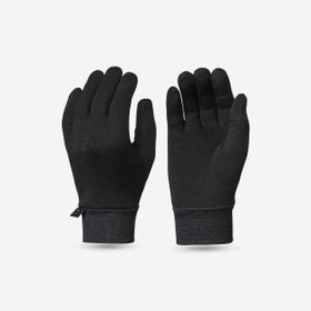 Decathlon Quechua SH500 Mountain Siyah Dokunmatik İç Çocuk Outdoor Eldiven
