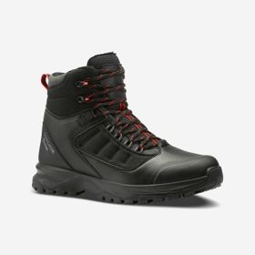 Decathlon Quechua SH500 Mountain Su Geçirmez Siyah Erkek Outdoor Kar Botu