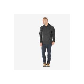 Decathlon Quechua Siyah Raincut 1 2 Zip Yağmurluk