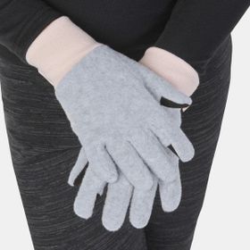 Decathlon Quechua Siyah Sh100 X Warm Çocuk Polar Eldiven