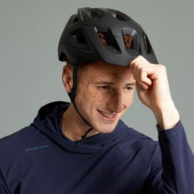 Decathlon Rockrider EXPL 500 Siyah Dağ Bisikleti Kaskı