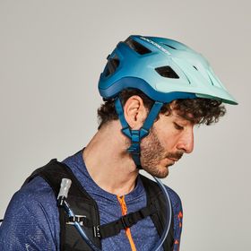 Decathlon Rockrider Mavi ST 500 Dağ Bisikleti Kaskı