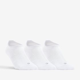 Decathlon RS500 Beyaz 3 Çift Kısa Konçlu Unisex Tenis Çorabı