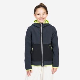 Decathlon Sailing 500 Gri Neon Sarı Sıcak Tutan Yelkenli Çocuk Polar
