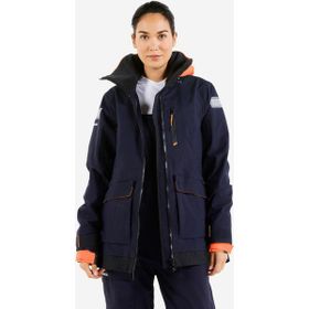 Decathlon Sailing 500 Lacivert Yelkenli Kadın Mont