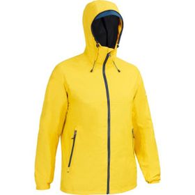 Decathlon Sarı Sailing 100 Tribord Çocuk Su Geçirmez Mont