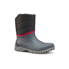 Decathlon Sh100 X-Warm Quechua Siyah Erkek Çocuk Kar Botu