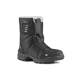 Decathlon Sh100 X-Warm Quechua Siyah Erkek Çocuk Kar Botu