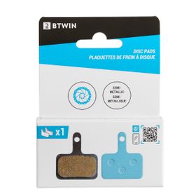 Decathlon Shimano Deore Tektro Uyumlu Disk Yarı Metalik Fren Balatası