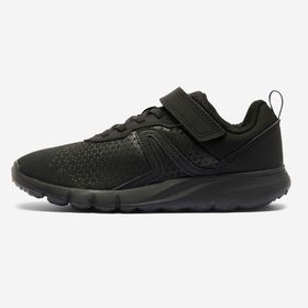 Decathlon Soft 140 Çocuk Siyah Cırt Cırtlı Spor Ayakkabı