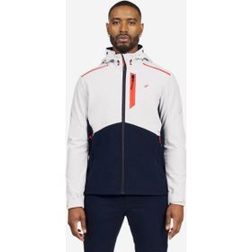 Decathlon Softshell 500 Açık Gri Siyah Rüzgar Kesen Yelkenli Erkek Mont