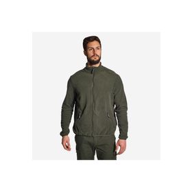 Decathlon Solognac 100 Avcılık ve Doğa Gözlemi Yeşil Erkek Polar Hırka