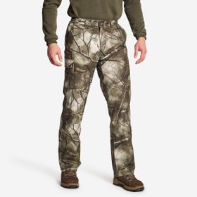 Decathlon Solognac 100 Kamuflaj Desenli Avcılık ve Doğa Gözlemi Erkek Outdoor Pantolon