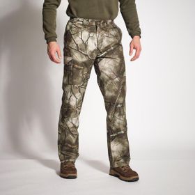 Decathlon Solognac 100 Kamuflaj Desenli Avcılık ve Doğa Gözlemi Erkek Outdoor Pantolon
