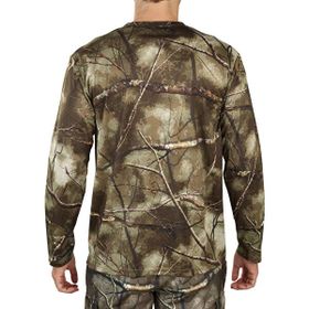 Decathlon Solognac 100 Treemetic Kamuflaj Desenli Unisex Avcılık T-shirt
